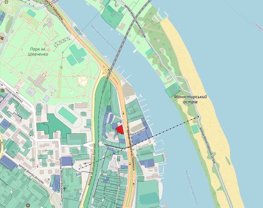 Продаж землі Дніпро, Яружна