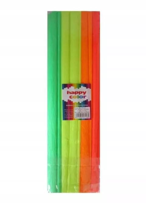 Bibuła marszczona Happy Color Wielokolorowy. Happy Color