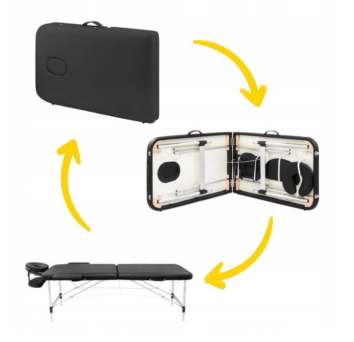 Складаний масажний стіл - ліжко 4FIZJO 213х60