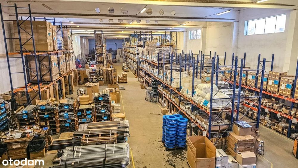 Wynajmę halę magazyn-produkcja  2155 m2 z placem 15 000 m2 i biurami