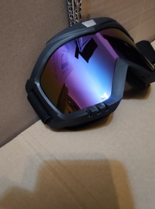 Okulary gogle narciarskie snowboardowe ASG paintball do kasku itp