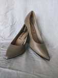 Sapatos de salto médio elegantes da Tamaris, cor camel/bege, nº 37