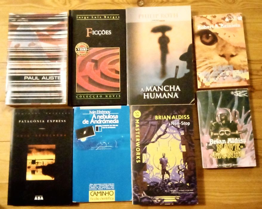 Borges, Sepúlveda, Auster, Roth, Heinlein, Aldiss, Efremov