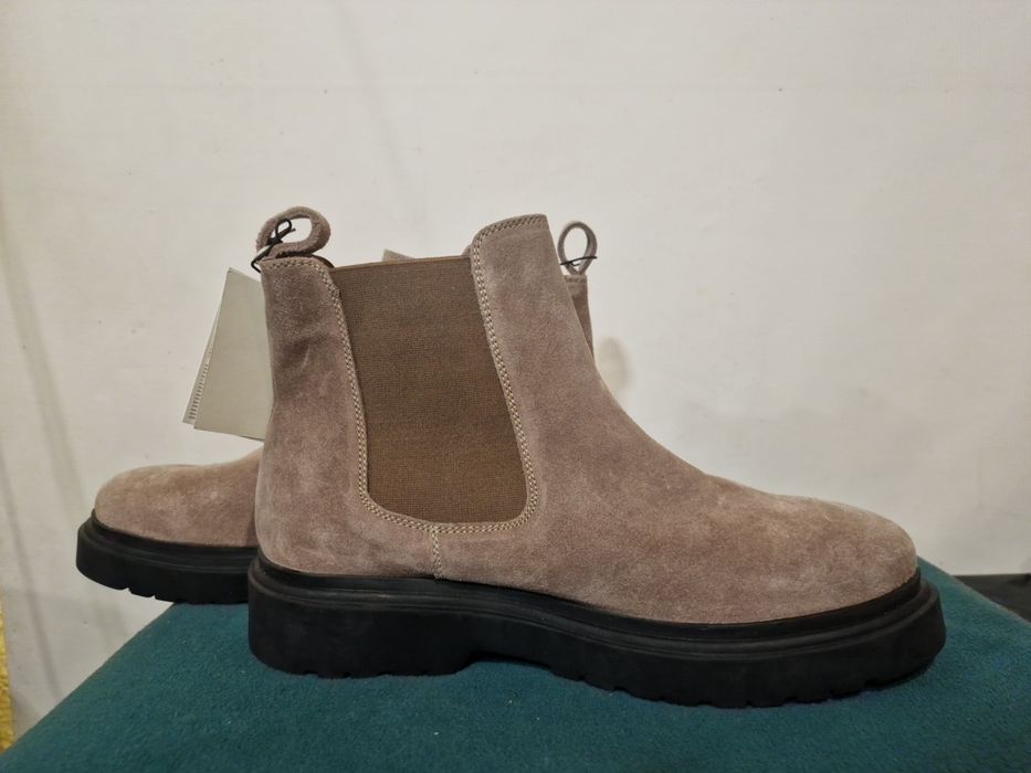 NOwE buty Reserved skórzane roz,43 za kostkę botki,sztyblety