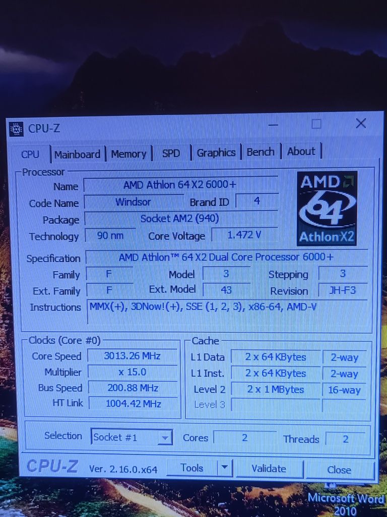 Komputer PC AMD Athlon 64 X2 6000+ 3.00GHz
