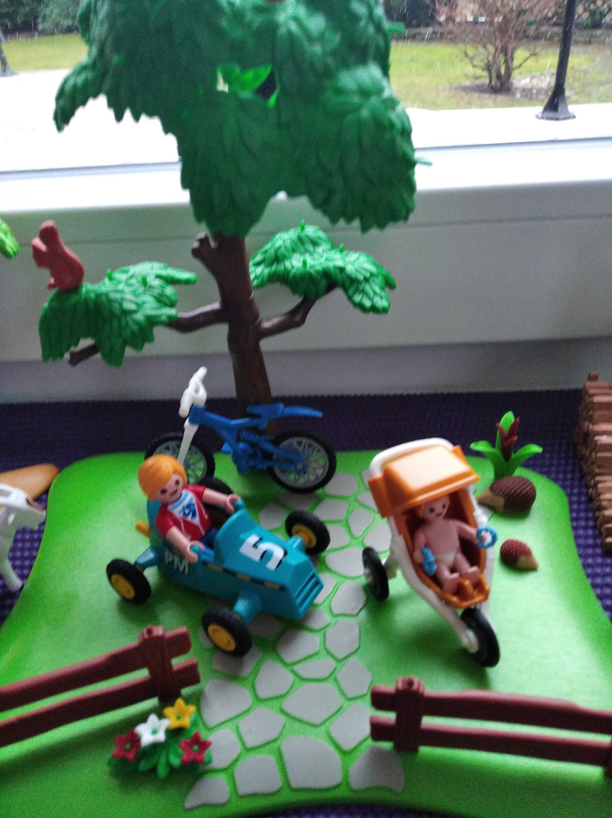 Playmobil - piknik w ogrodzie.