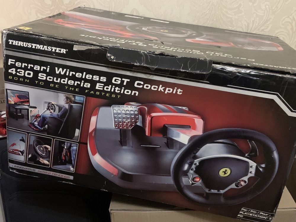 Ігровий руль ThrustMaster Ferrari Wireless GT Cockpit 430 (опис)