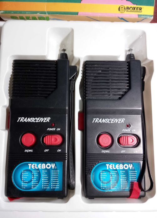 Рации для детей "BOXER Safari walkie talkie" Model B2093.
