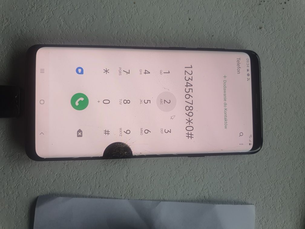 Lcd wyswietlacz s9+ do zgrania danych