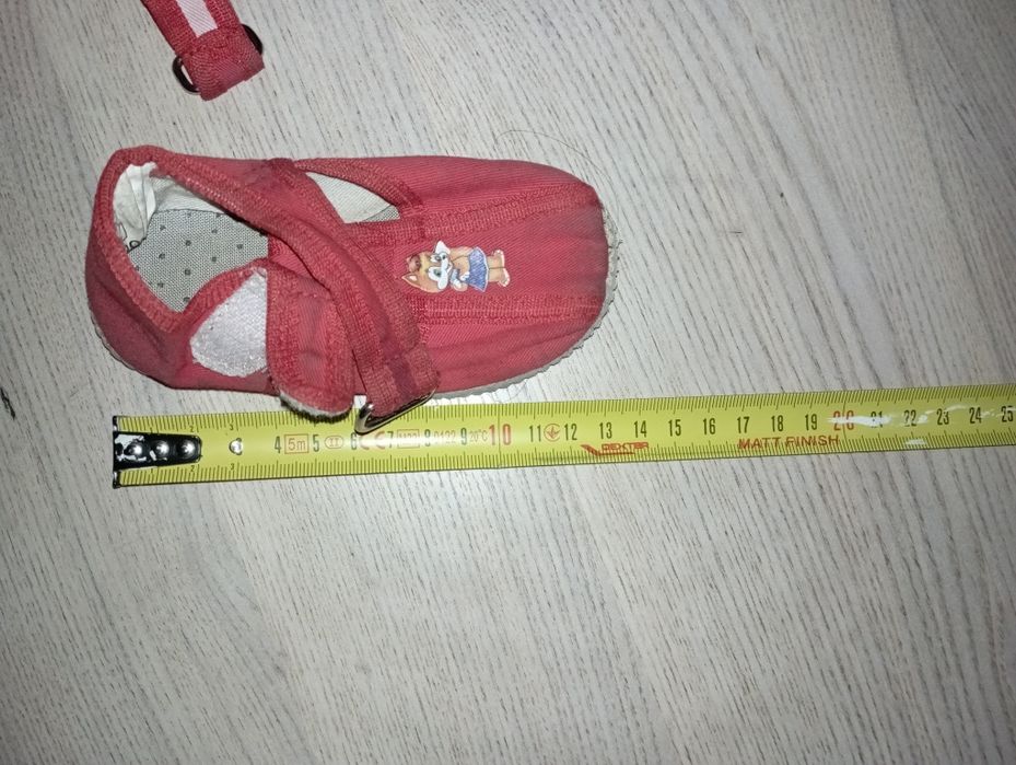 Дитячі текстильні тапочки • р. 20 • стелька ~12,5 см