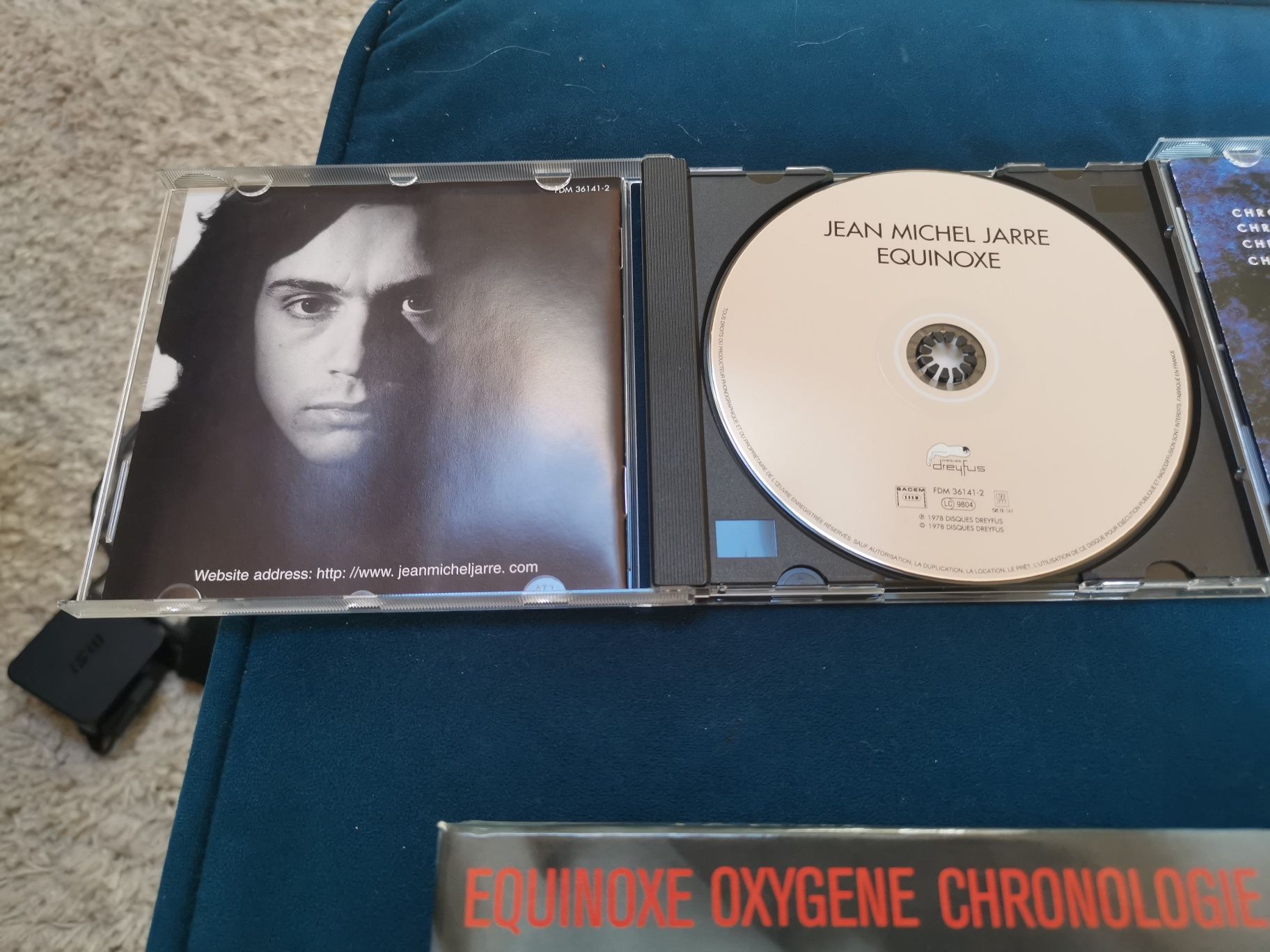 Jean Michele Jarre zestaw 3 płyt Oxygen, Chronologie, Equinoxe