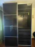Roupeiro PAX IKEA_Wengué