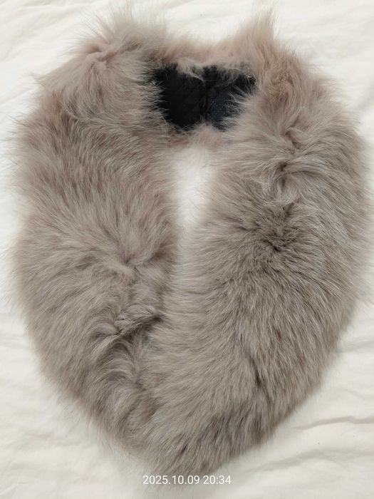 Kołnierz szal z prawdziwego furta