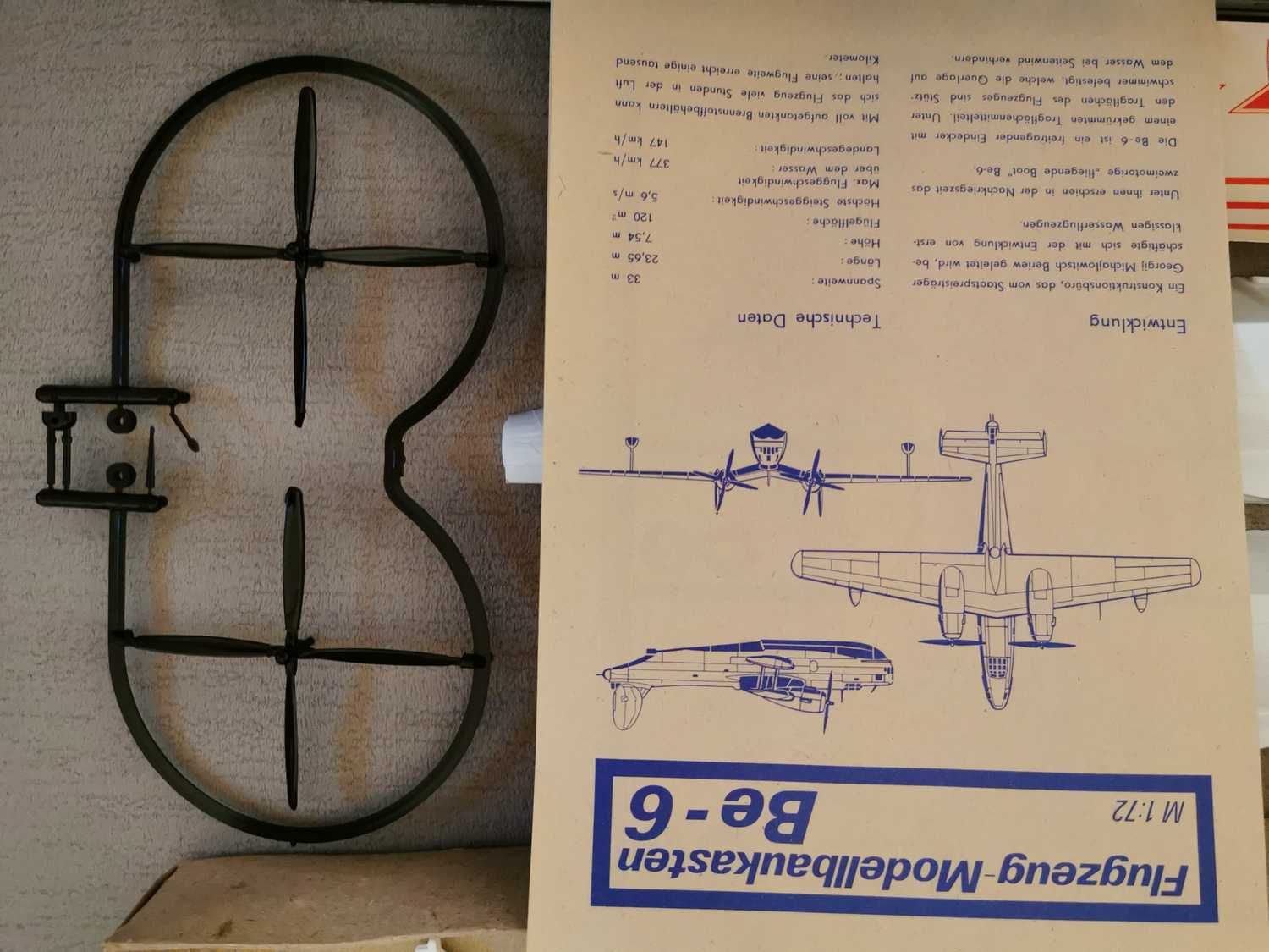 WYPRZEDAŻ Model samolotu  Be-6 Modelkit Czechy skal 1/72