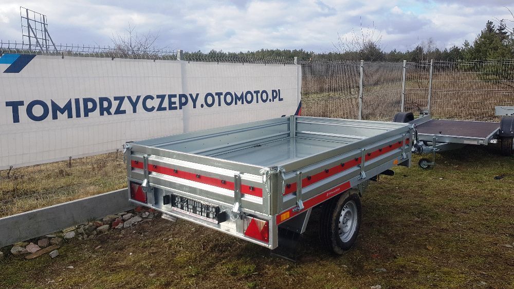 Przyczepa 1300DMC Temared 254x153 wywrotka raty dostawa cała Polska