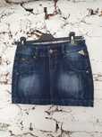 Spódnica mini jeansowa