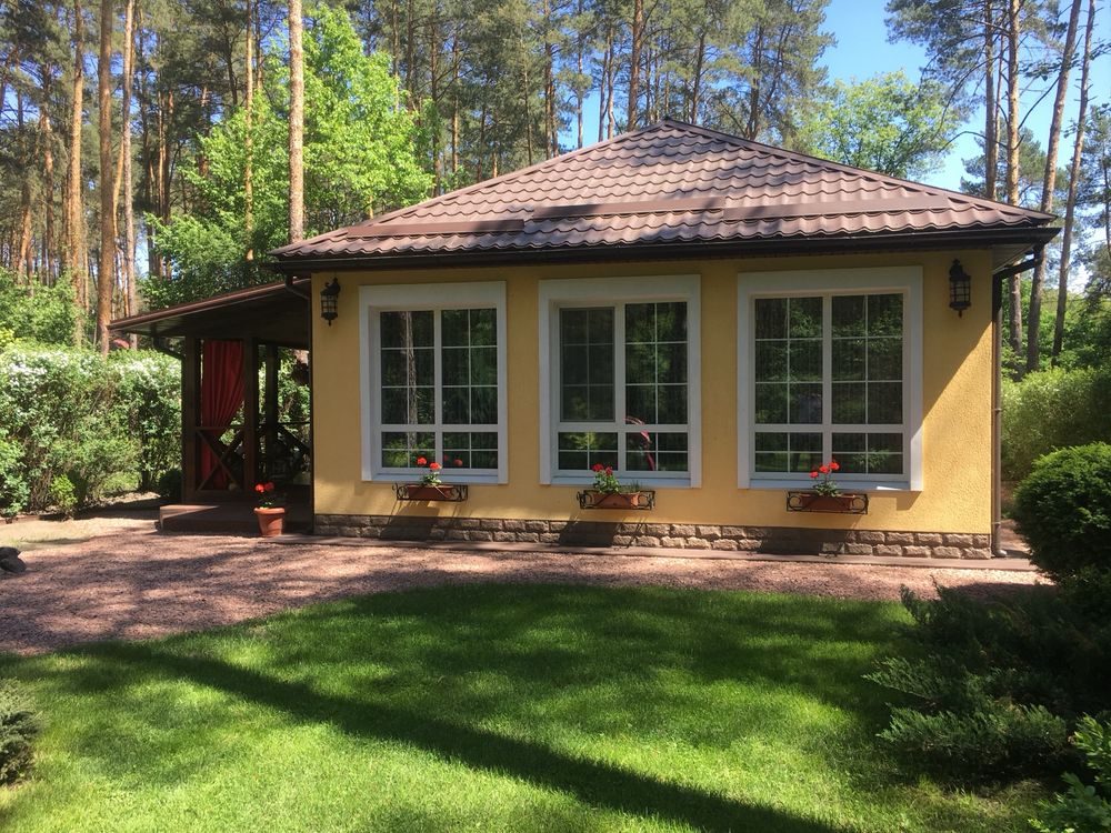 Будиночок в лісі.20хв.від Києва.Сосни і море.Пляж & барбекю.