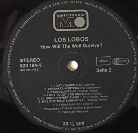 Los Lobos – How Will The Wolf Survive?