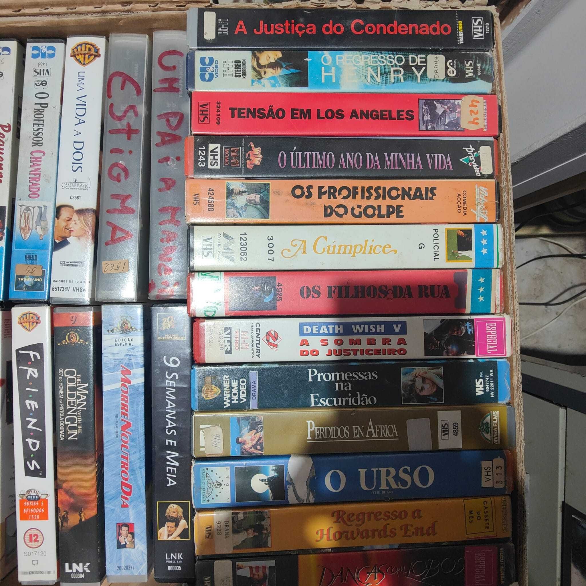 Lote Vhs 14 - Ver lista Abaixo - PROMOÇÂO 1 €