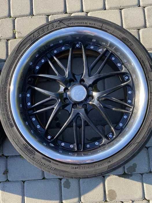Felgi aluminiowe 18" MSW RS4 + opony letnie 225/40/18 4x108 4x100