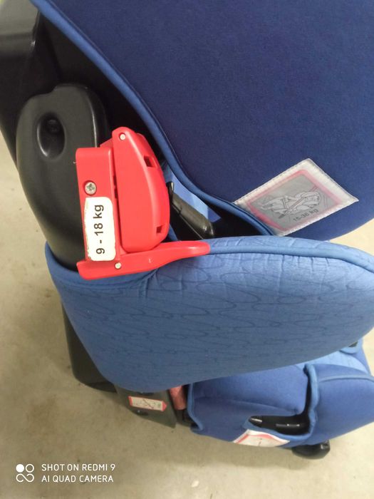 Fotelik samochodowy 9-36 kg, stan bardzo dobry