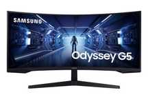 Monitor LED Samsung LC34G55TWWPXEN 3440 x 1440 VA Odyssey G5