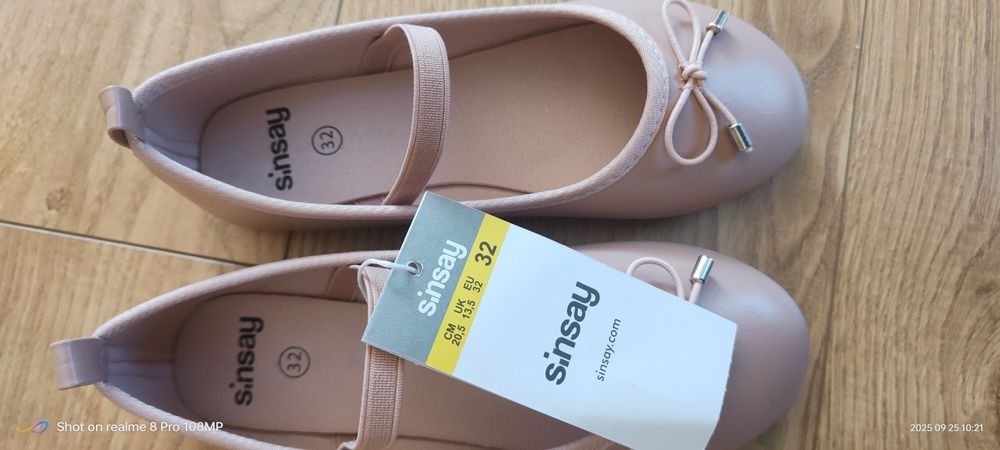 Nowe baleriny 32 z metką 20,5cm