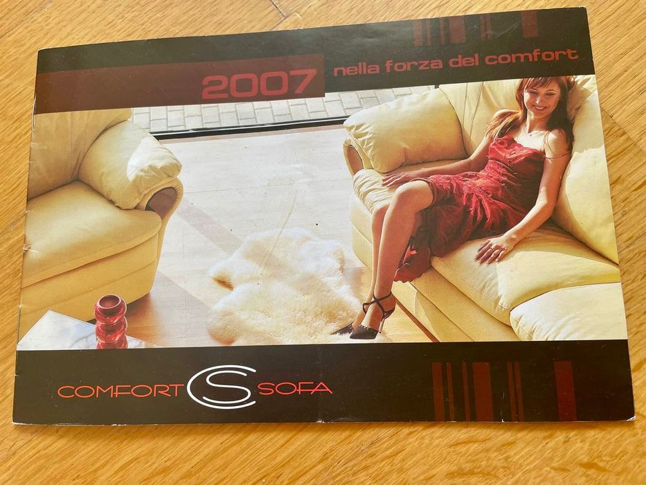 Шкіряний диван (розкладний) + крісло