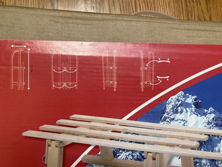 Продам санки Дерев’яні витримують вагу до 100кг