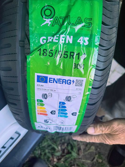 Atlas Green 4s 185/55/14