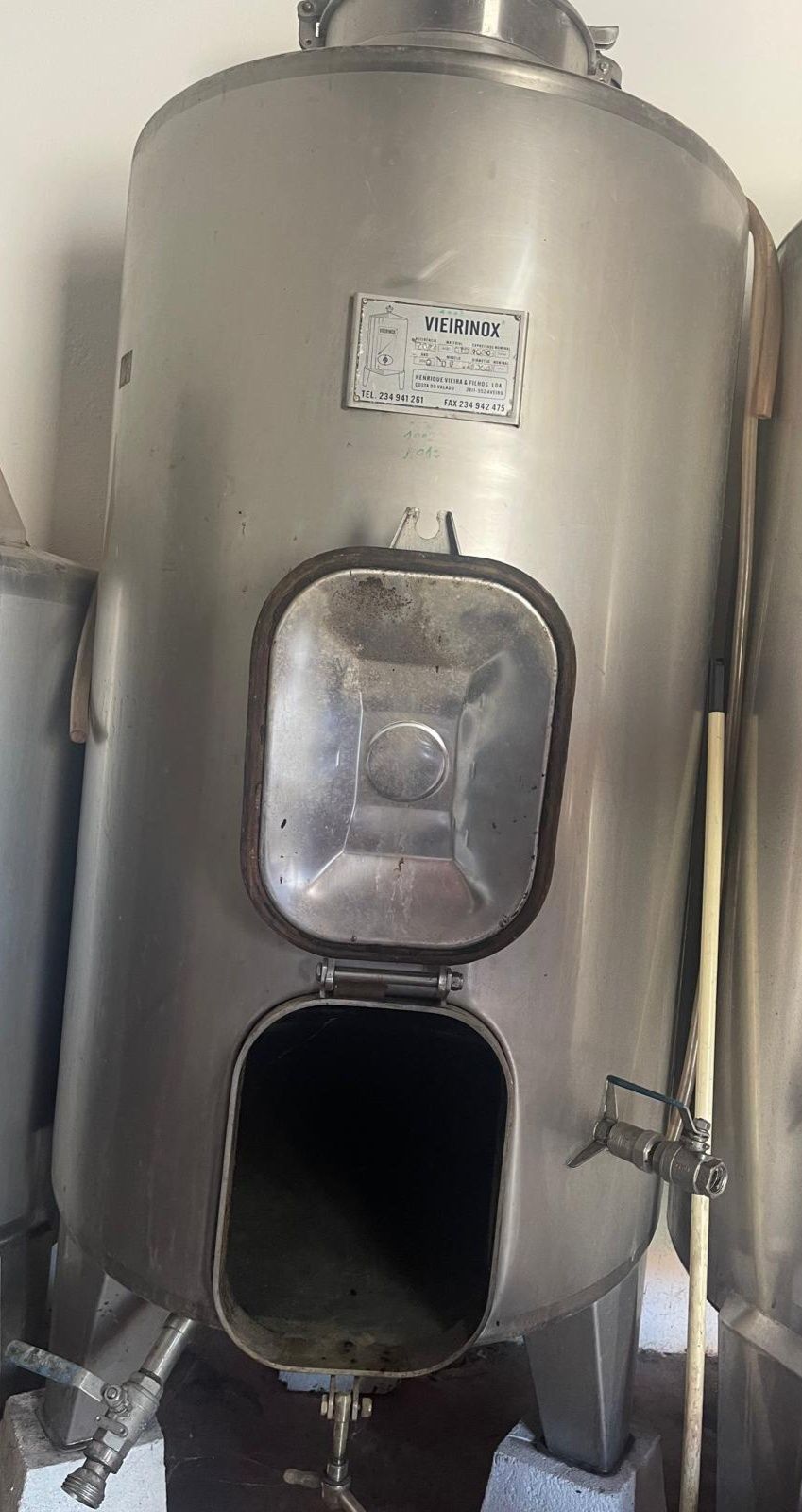 Depósito de inox