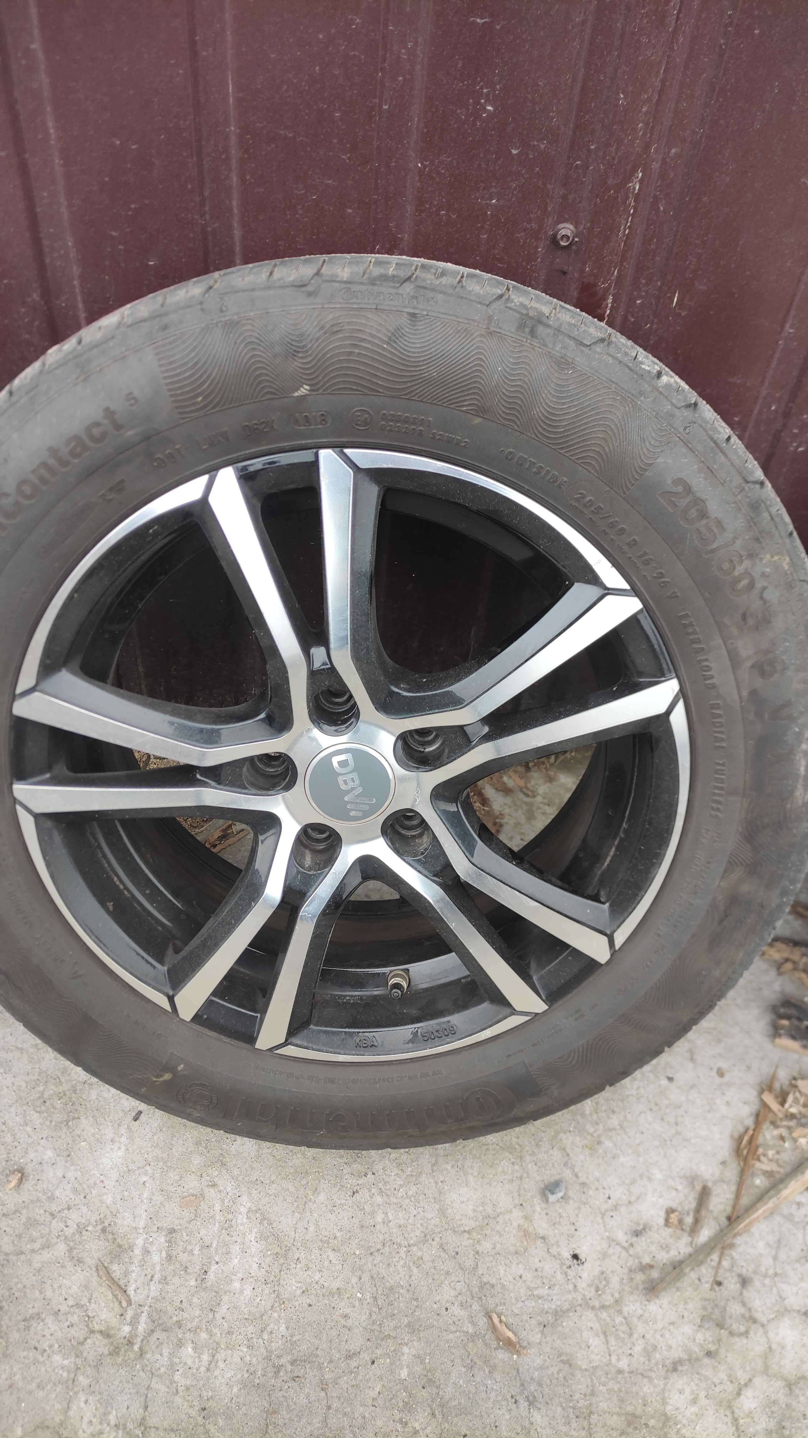 Felgi DBV Audi a4 b6 B7 B8 16 cali 5x112