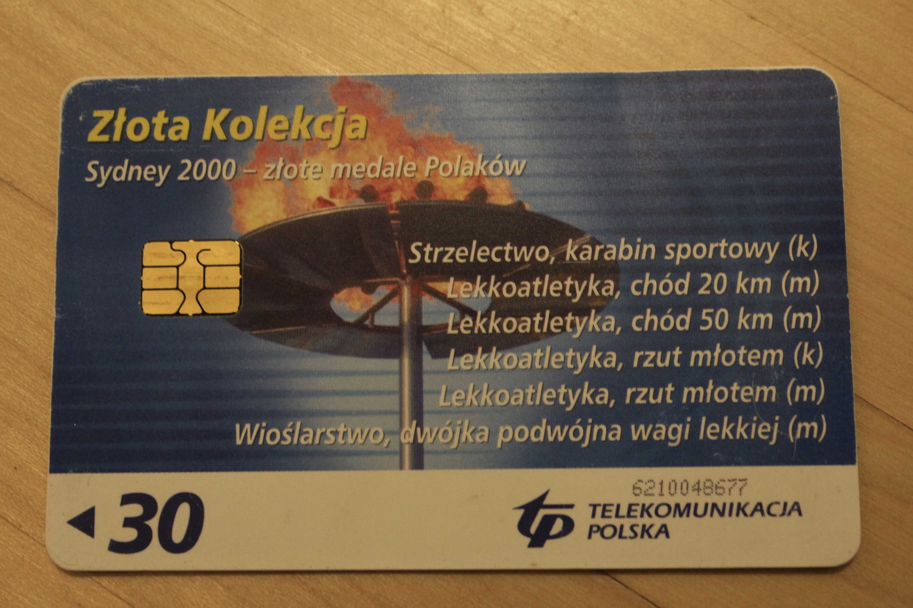 Karty telefoniczne z chipem - kolekcja