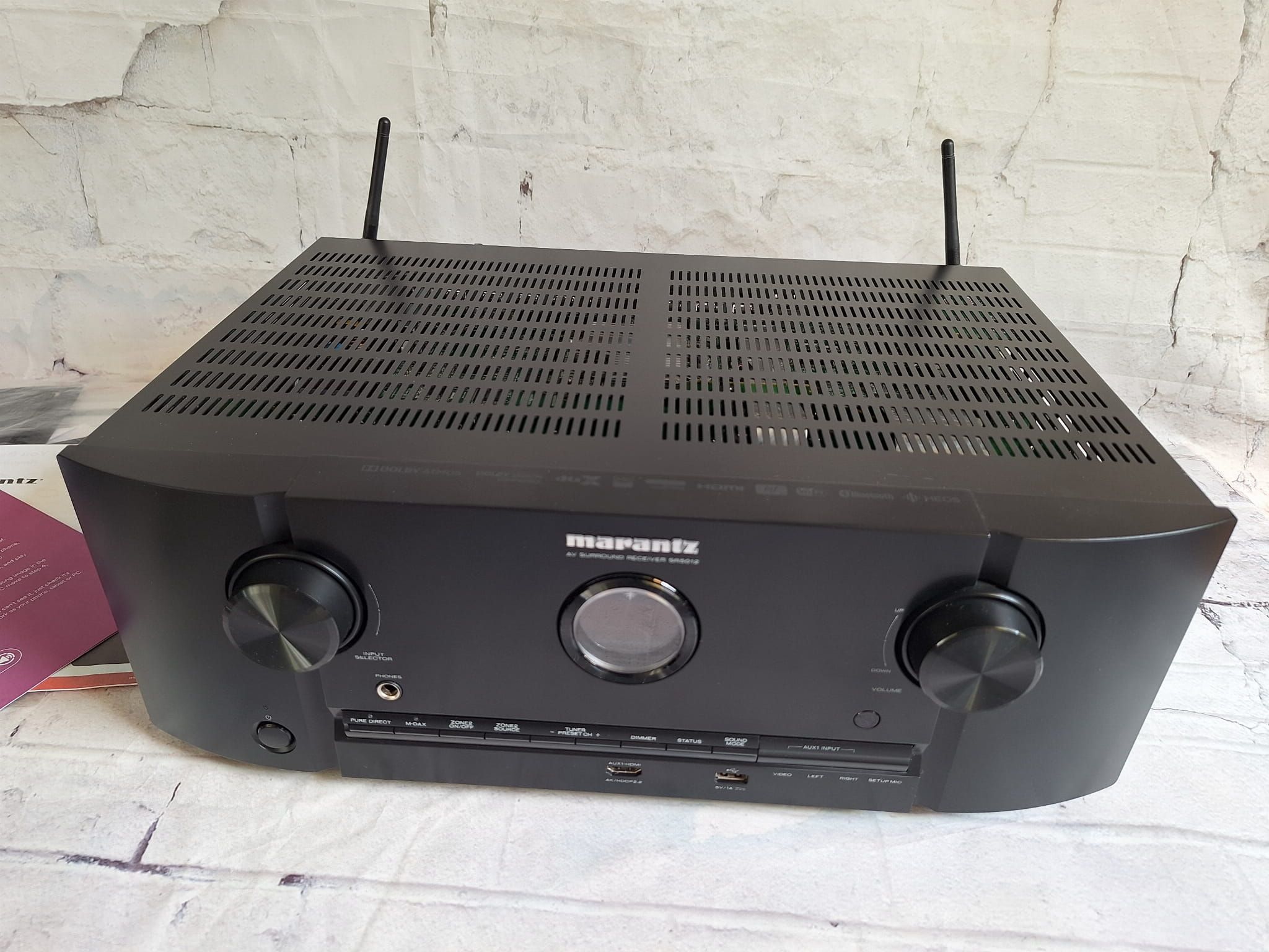 7.2 Marantz SR5012 Wi-fi BT AirPlay Spotify net radio 4K Atmos