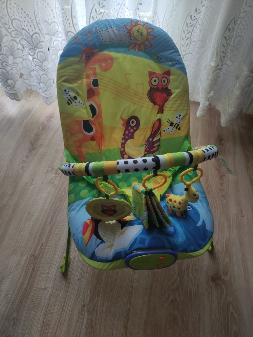Leżaczek Interaktywny KinderKraft Animals