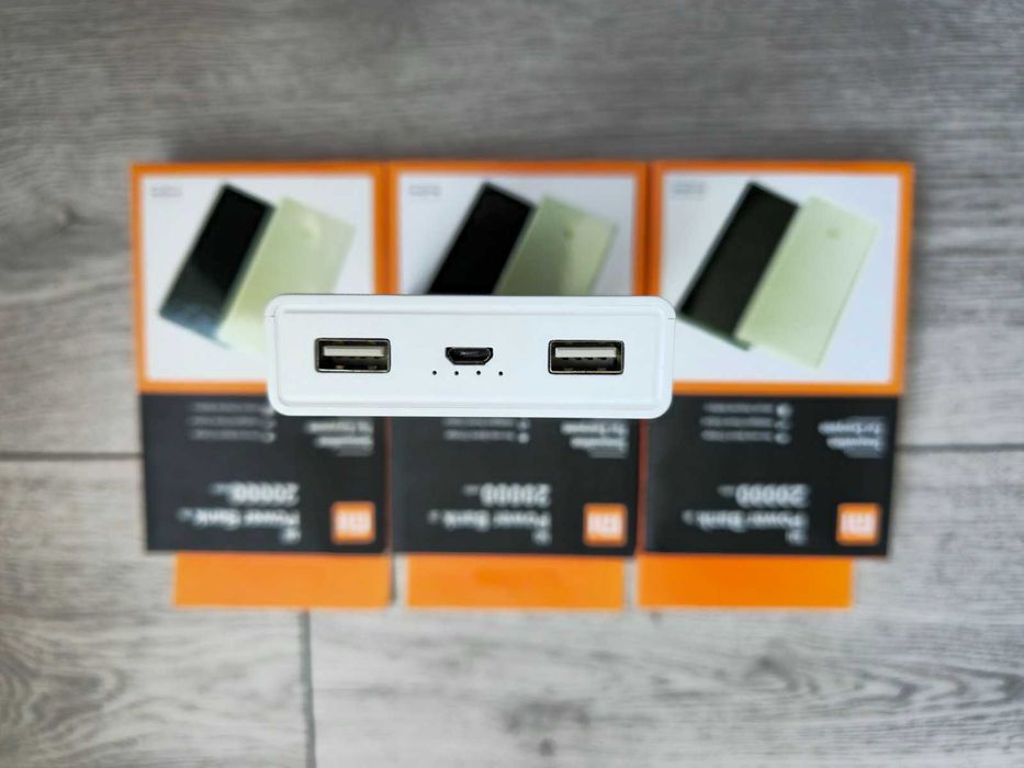 Павербанк PowerBank MI 20 000 mAh. В наявності. Без передплат.