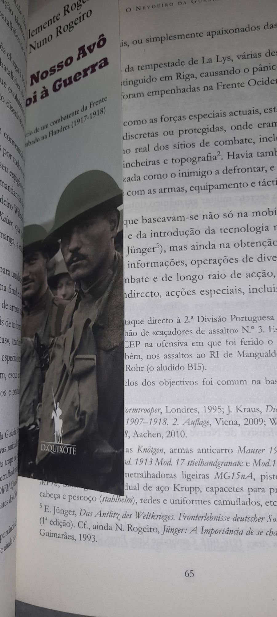 O nosso avô foi à guerra