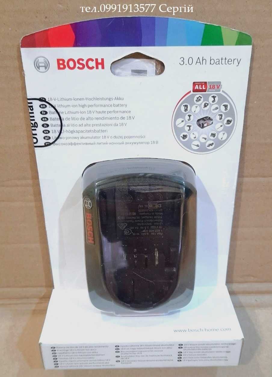 Аккумулятор BOSCH BHZUB1830 18V 3.0Ah, Новый