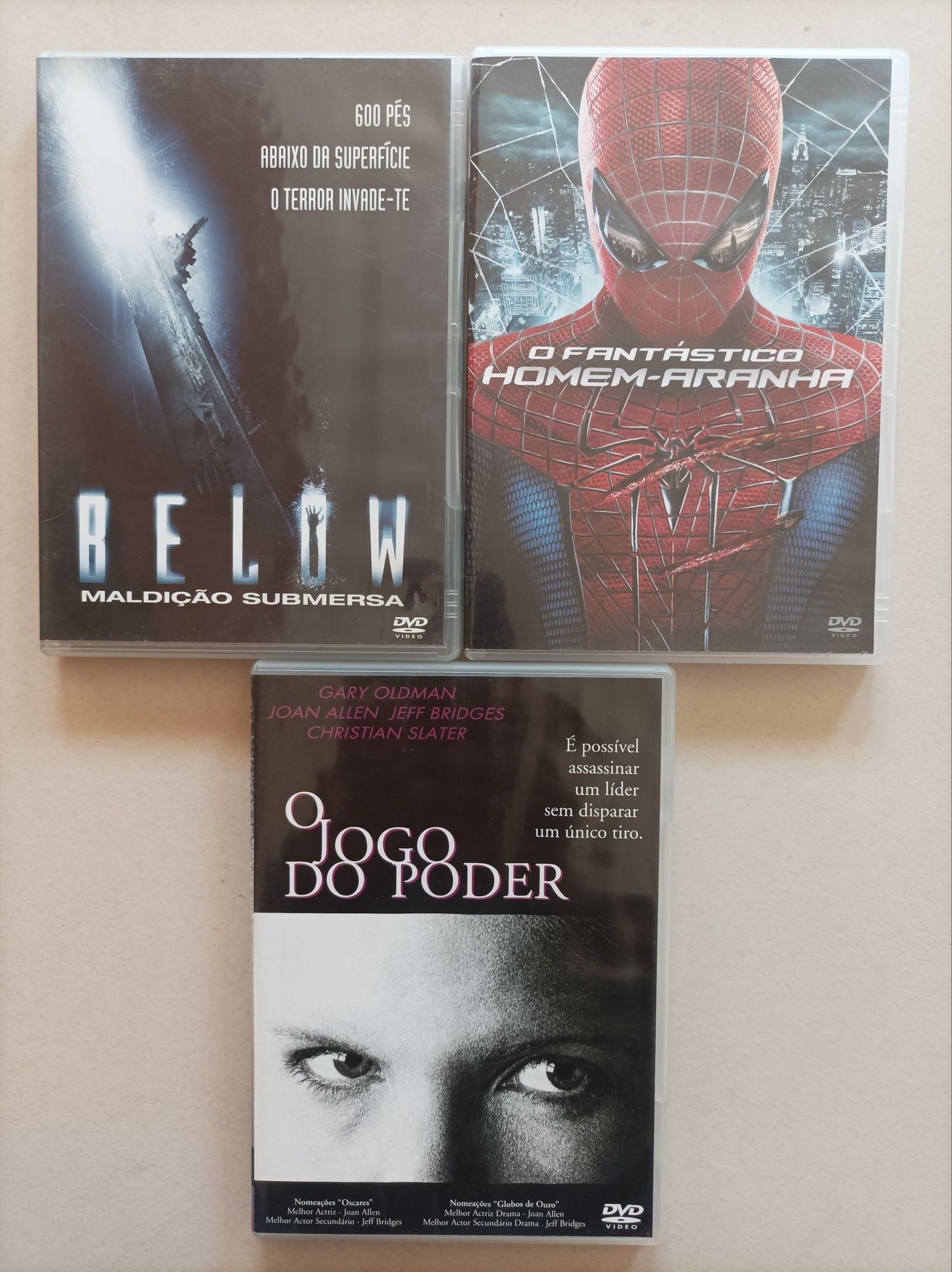 Lote de 8 DVDs originais (Filmes de Acção)