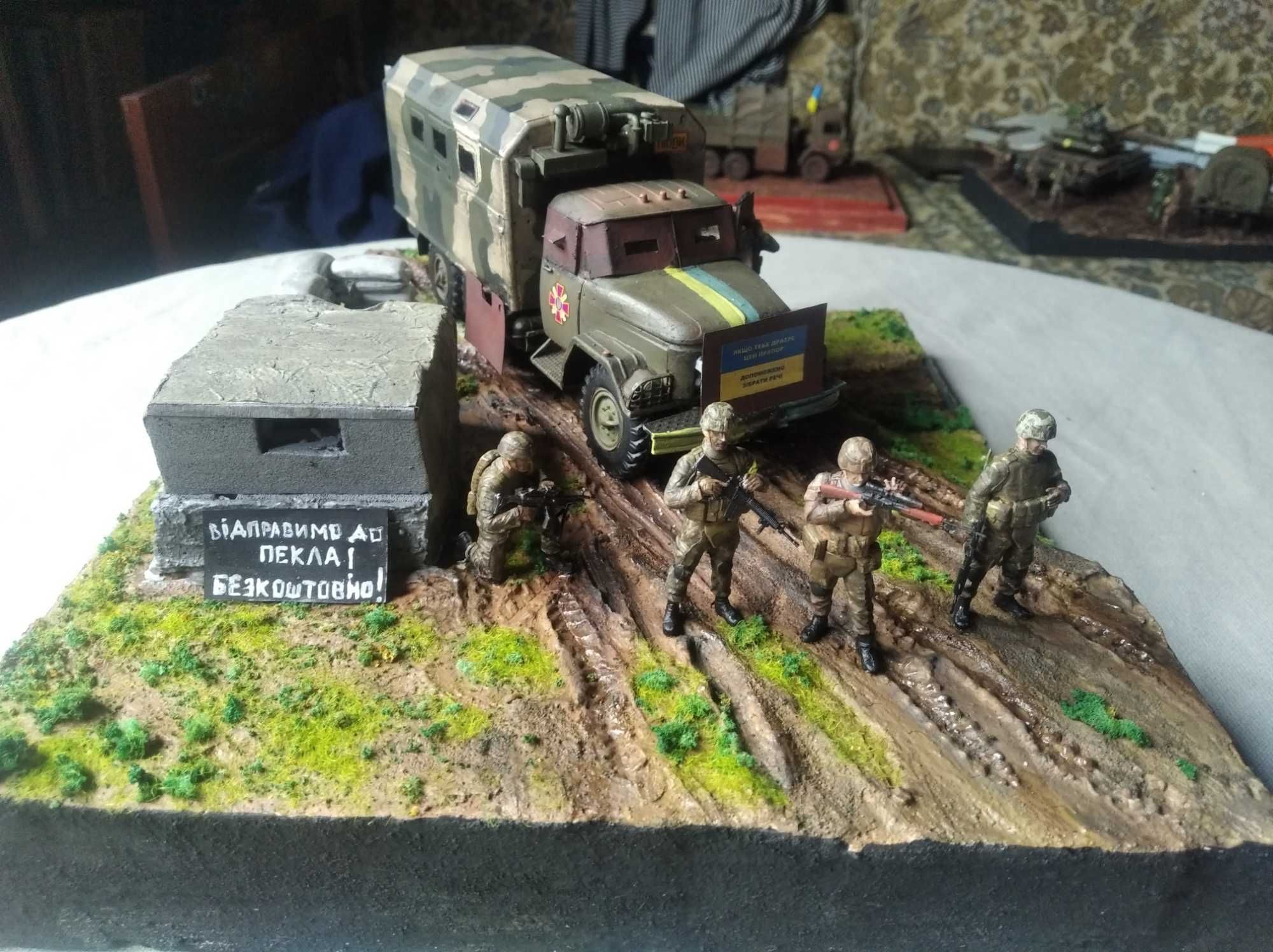 Сборные модели и диорамы на заказ!!!