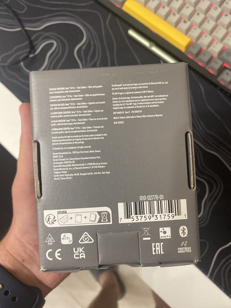 Garmin Fenix 7s Pro Solar