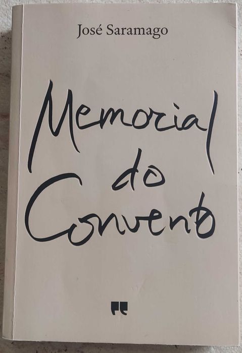 Livro Memorial do Convento de José Saramago
