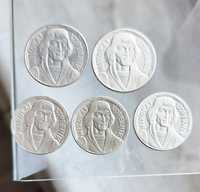 Kompletny zestaw monet z Mikołajem Kopernikiem PRL
