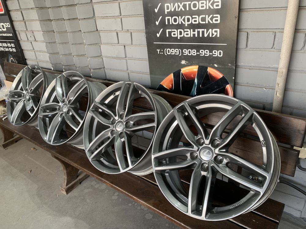 99 Немецкие оригинальные литые диски Lexus 5/114.3 R19 et30 KBA 50169