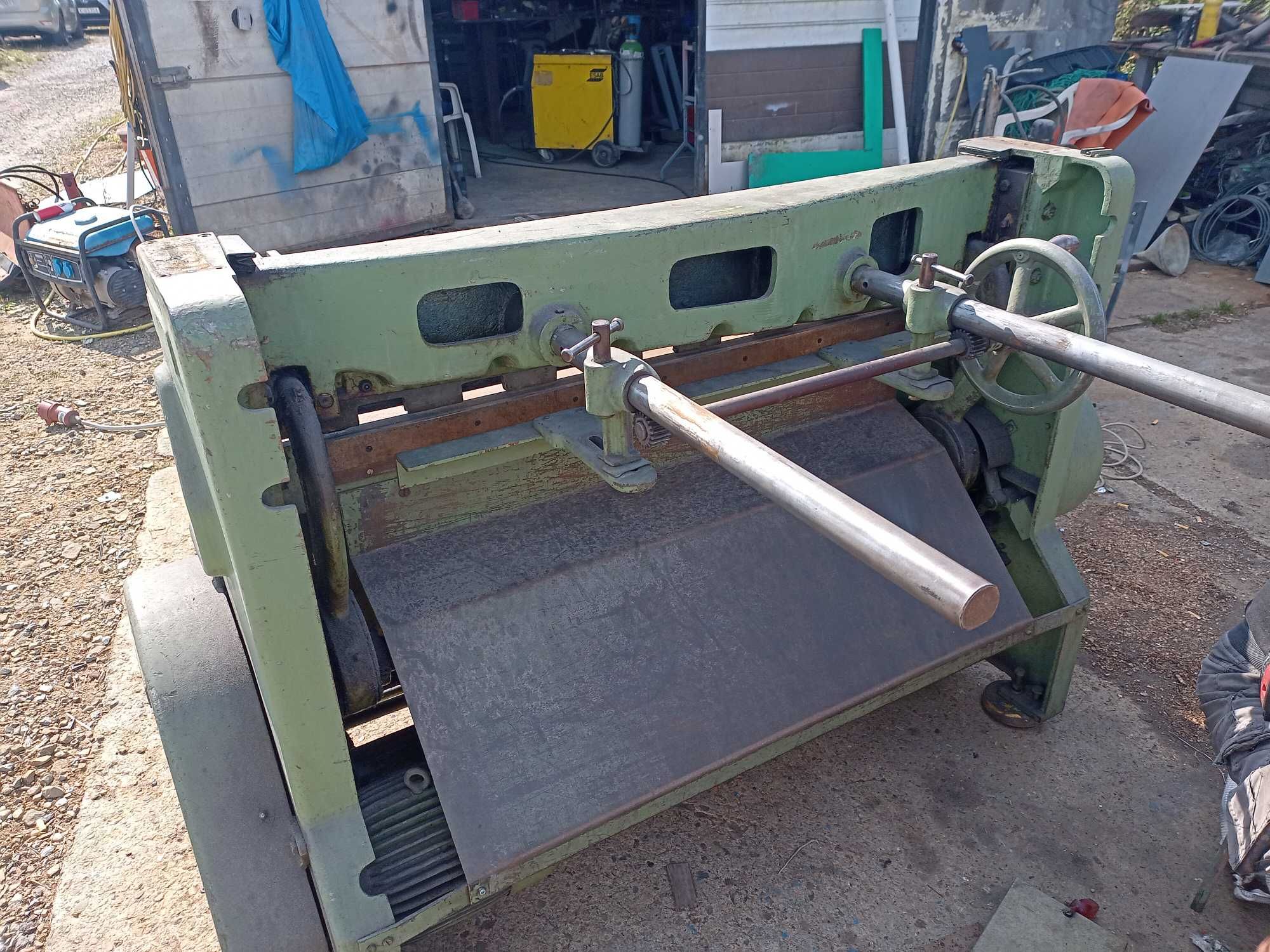 gilotyna do blachy RAS 2,5mm mechaniczna