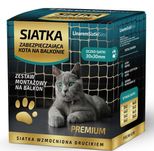 Siatka dla kota z drucikiem, zestaw do montażu 6x3