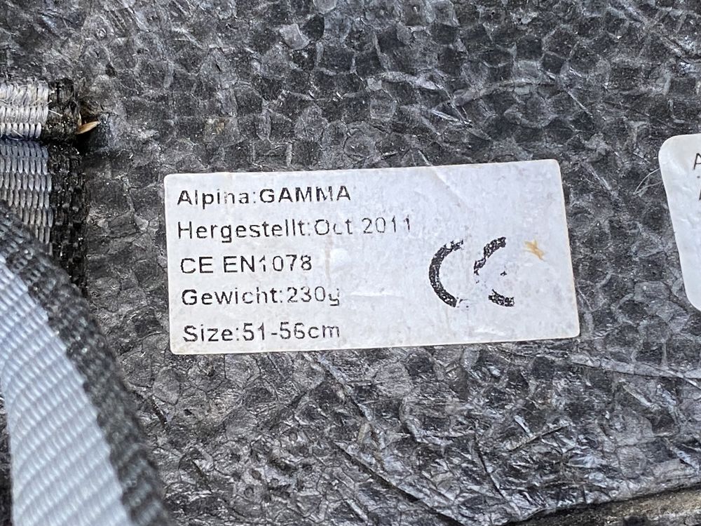 Kask alpina dla dziewczynki roz. 51-56