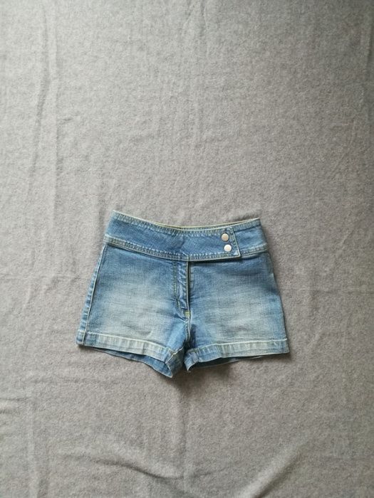 Szorty napy krótkie spodenki wysoki stan jeans C&A