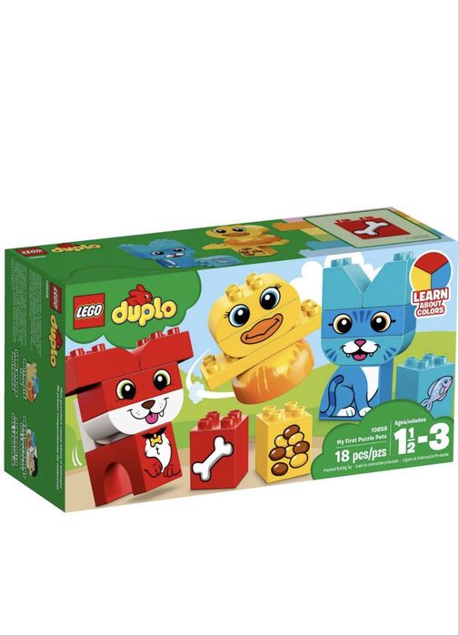 Lego Duplo мої перші тварини, конструктор Лего, фігури