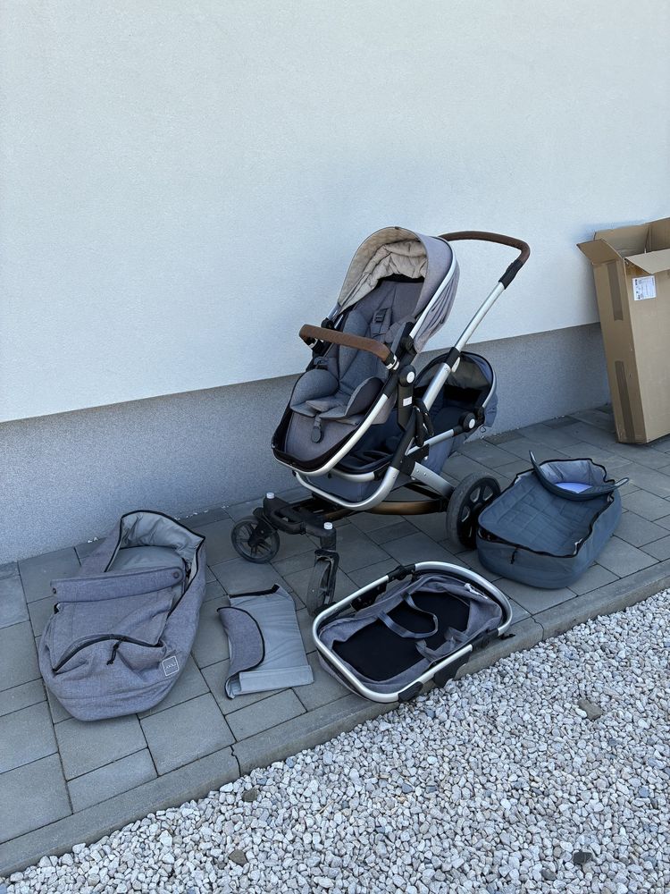 Wózek podwojny rok po roku lub dla bliźniaków